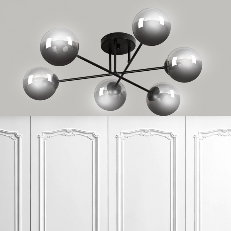 Lampa sufitowa Brendi 6B Emibig | Szklane kule | Cena 589 PLN