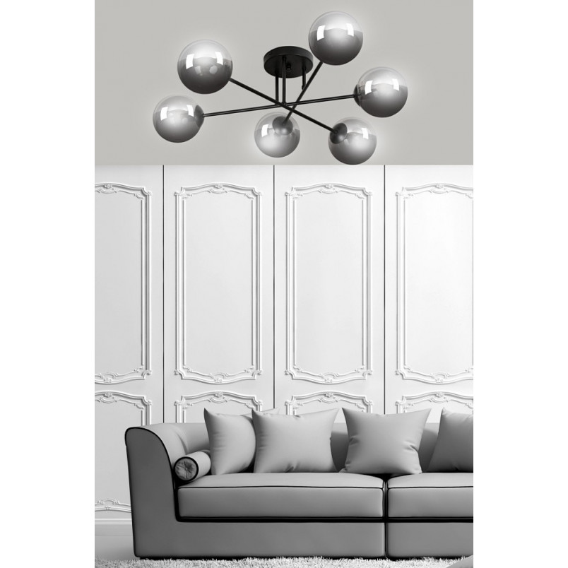 Lampa sufitowa Brendi 6B Emibig | Szklane kule | Cena 589 PLN