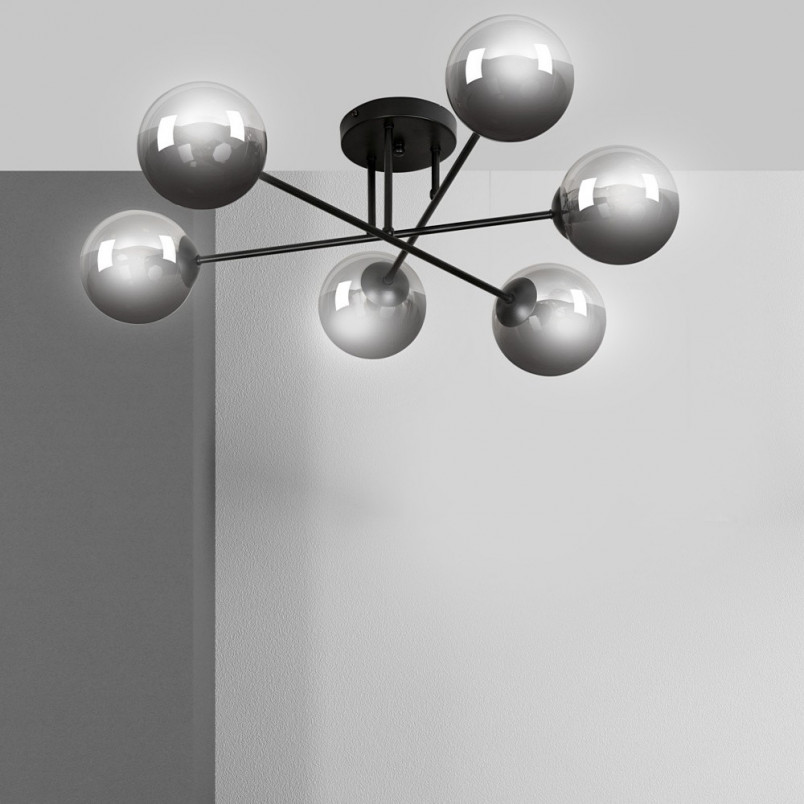 Lampa sufitowa Brendi 6B Emibig | Szklane kule | Cena 589 PLN