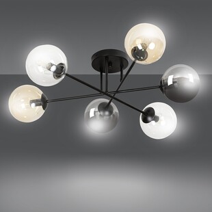 Lampa Sufitowa Brendi 6B Emibig - Szklane Kule | Sklep z Lampami