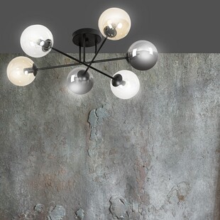 Lampa Sufitowa Brendi 6B Emibig - Szklane Kule | Sklep z Lampami