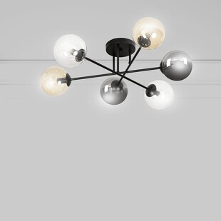 Lampa Sufitowa Brendi 6B Emibig - Szklane Kule | Sklep z Lampami