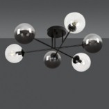 Lampa sufitowa Brendi 6B - Szklane kule, 75cm | Emibig