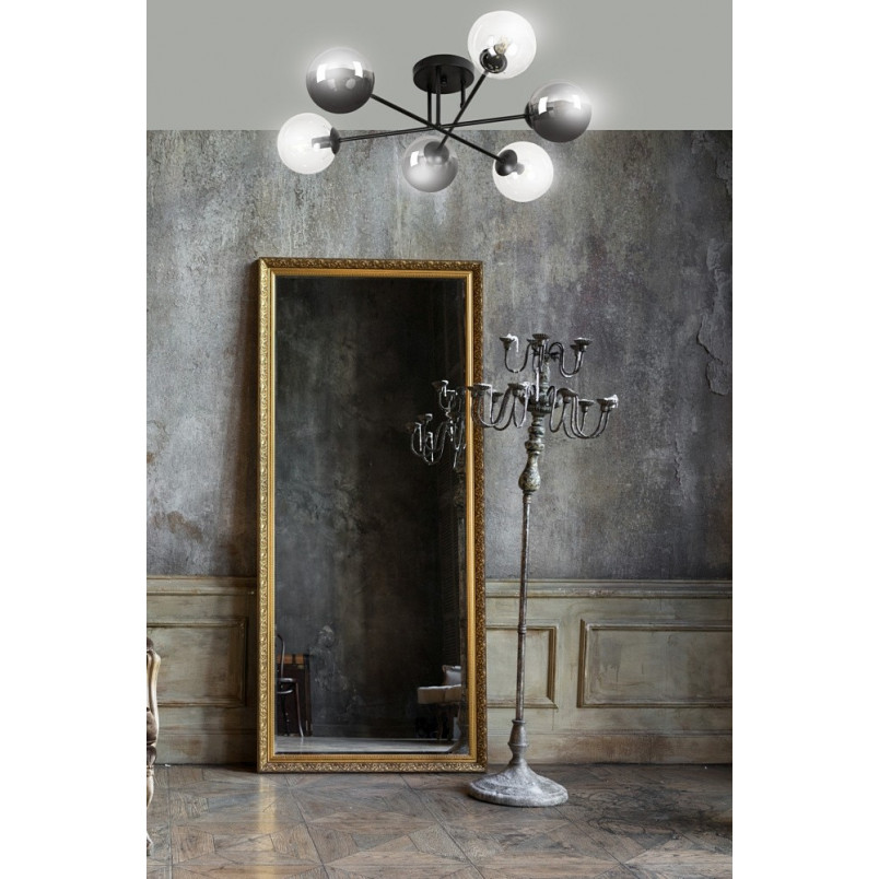 Lampa sufitowa Brendi 6B - Szklane kule, 75cm | Emibig