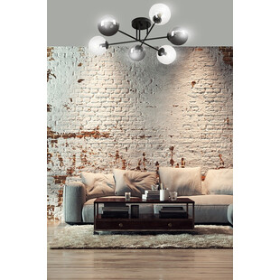 Lampa sufitowa Brendi 6B - Szklane kule, 75cm | Emibig