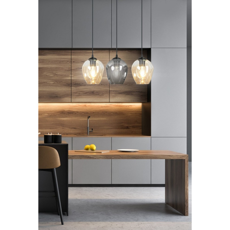 Lampa Wisząca Szklana Istar - Emibig | Eleganckie Oświetlenie