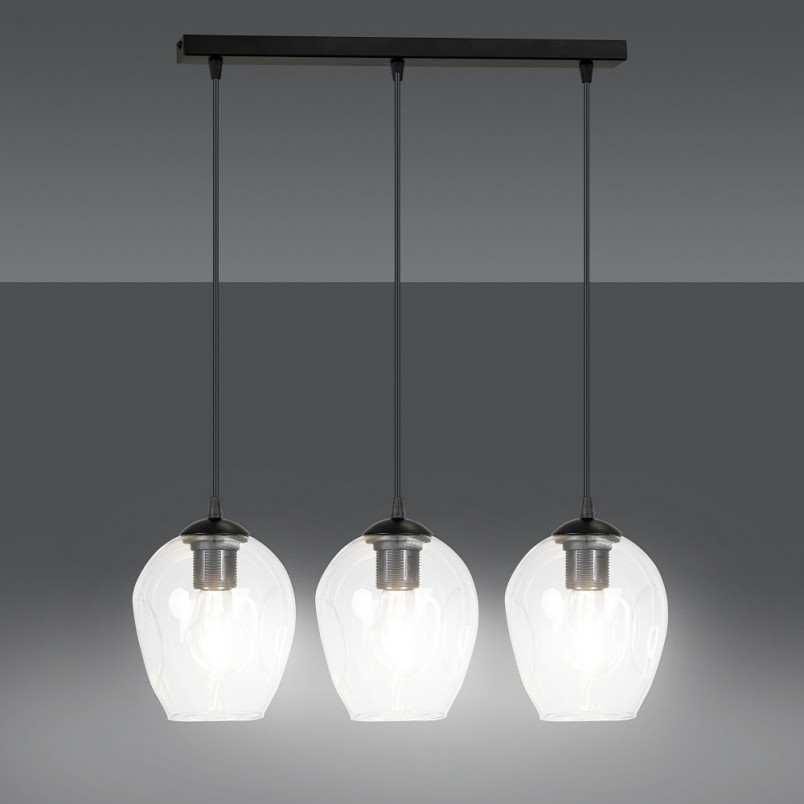 Lampa Wisząca Szklana Istar III - Emibig | Elegancki Design