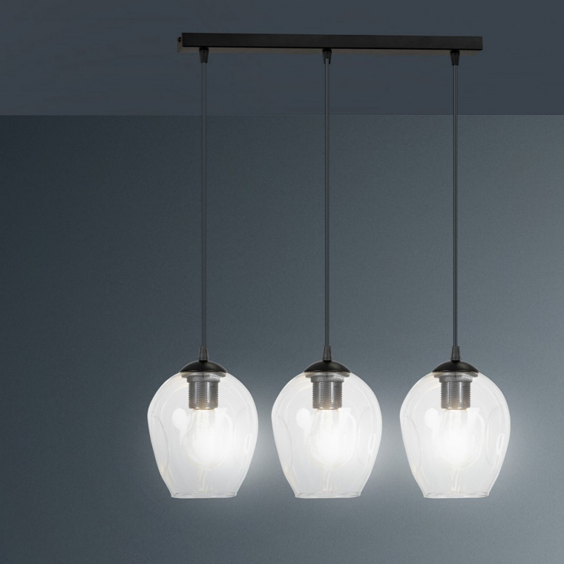 Lampa Wisząca Szklana Istar III - Emibig | Elegancki Design