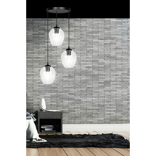 Lampa wisząca Istar III - Szkło, E27 | Emibig