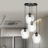 Lampa wisząca Istar IV | Szkło, E27 | Emibig - Kup teraz!