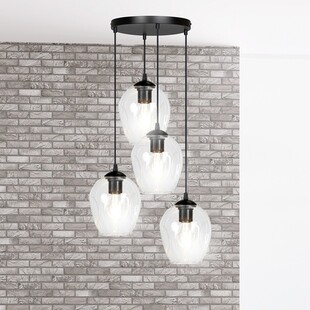 Lampa wisząca Istar IV | Szkło, E27 | Emibig - Kup teraz!
