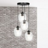 Lampa wisząca Istar IV | Szkło, E27 | Emibig - Kup teraz!