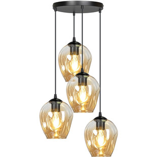 Lampa wisząca szklana Istar IV | Emibig - Elegancja i styl