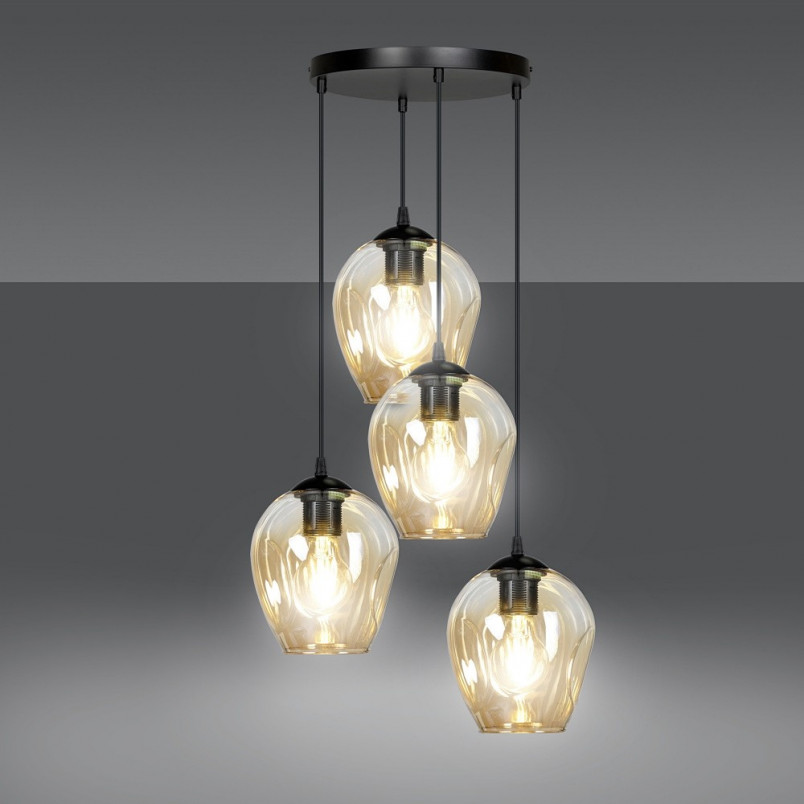 Lampa wisząca szklana Istar IV | Emibig - Elegancja i styl