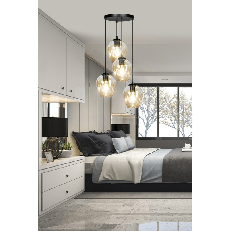 Lampa wisząca szklana Istar IV | Emibig - Elegancja i styl
