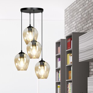 Lampa wisząca szklana Istar IV | Emibig - Elegancja i styl