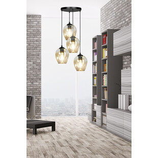 Lampa wisząca szklana Istar IV | Emibig - Elegancja i styl