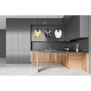 Lampa Wisząca "Pająk" Szklana Emibig | Nowoczesny Design