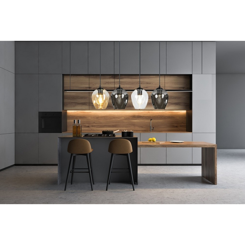 Lampa Wisząca "Pająk" Szklana Emibig | Nowoczesny Design