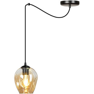 Lampa wisząca szklana "Pająk" Emibig - Unikalny design