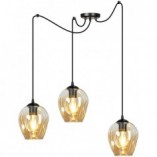 Lampa wisząca szklana "Pająk" Level III | Emibig