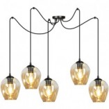 Lampa wisząca "Pająk" Level V - Emibig | Szkło, E27