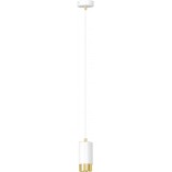 Lampa wisząca Fumiko biało-złota | Emibig - Oświetlenie