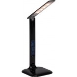 Lampa biurkowa LED Glenn z zegarem | Brilliant