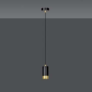 Lampa wisząca Fumiko czarno-złota | Emibig - Nowoczesny design