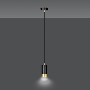 Lampa wisząca Fumiko czarno-złota | Emibig - Nowoczesny design