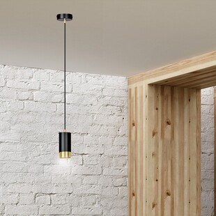 Lampa wisząca Fumiko czarno-złota | Emibig - Nowoczesny design
