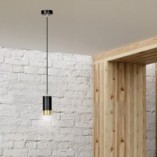 Lampa wisząca Fumiko czarno-złota | Emibig - Nowoczesny design