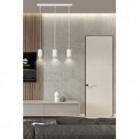 Lampa Wisząca Fumiko III | Biało-Złota | Emibig