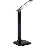 Lampa biurkowa LED Glenn z zegarem | Brilliant