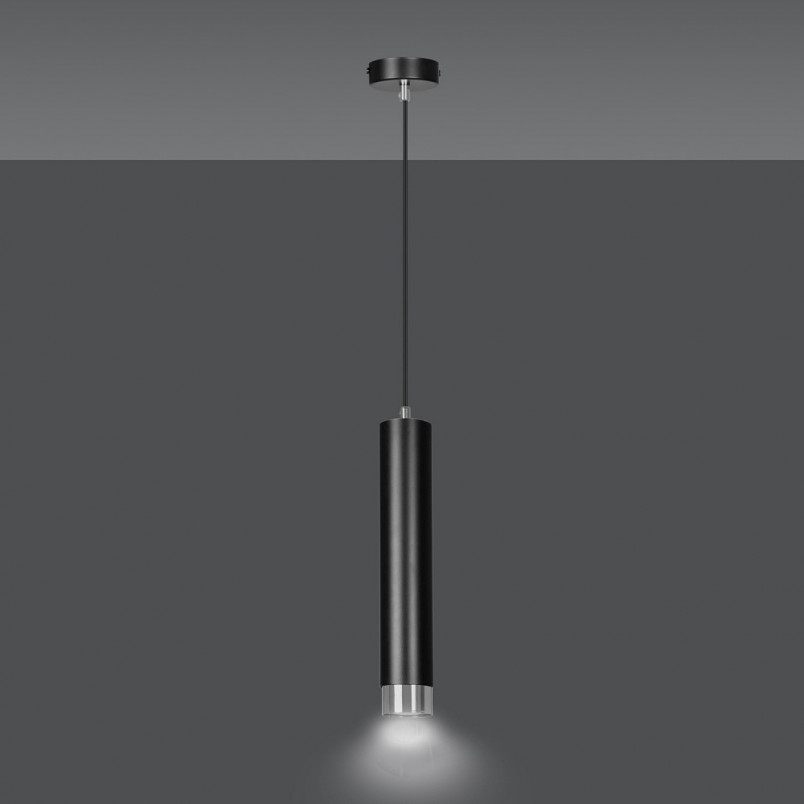 Lampa wisząca Kibo czarna - Emibig | Nowoczesny design