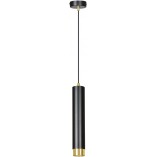 Lampa wisząca Kibo czarno-złota | Emibig - Nowoczesny design