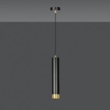Lampa wisząca Kibo czarno-złota | Emibig - Nowoczesny design