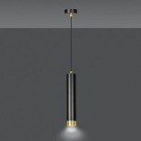 Lampa wisząca Kibo czarno-złota | Emibig - Nowoczesny design