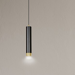 Lampa wisząca Kibo czarno-złota | Emibig - Nowoczesny design