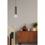 Lampa wisząca Kibo czarno-złota | Emibig - Nowoczesny design