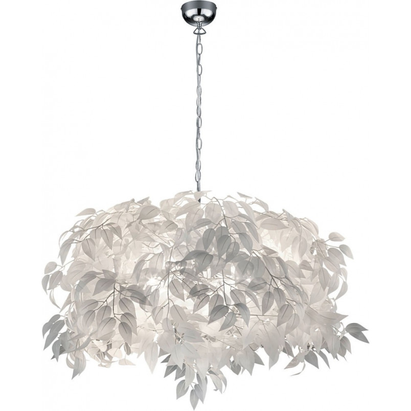 Lampa wisząca Leavy 70cm chrom Reality | Stylowe oświetlenie