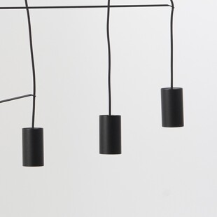 Lampa sufitowa Imbria VI 120cm czarna | Nowodvorski