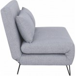 Sofa rozkładana Zenia 141cm szara Signal - Komfort i styl