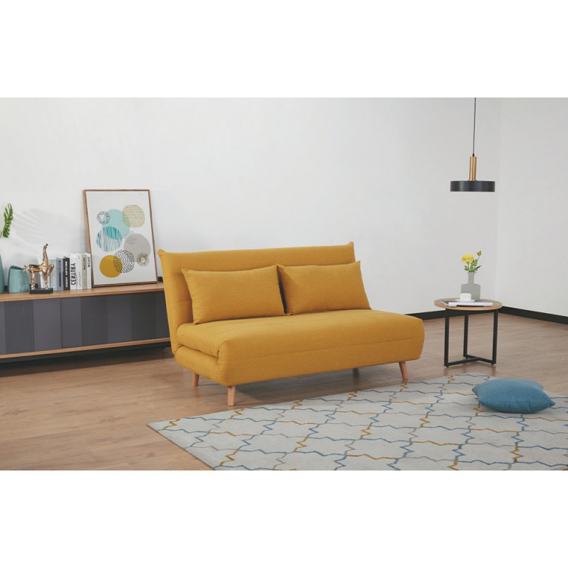 Sofa rozkładana Signal Spike II 147cm curry - Komfort i styl