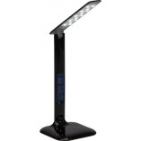 Lampa biurkowa LED Glenn z zegarem | Brilliant