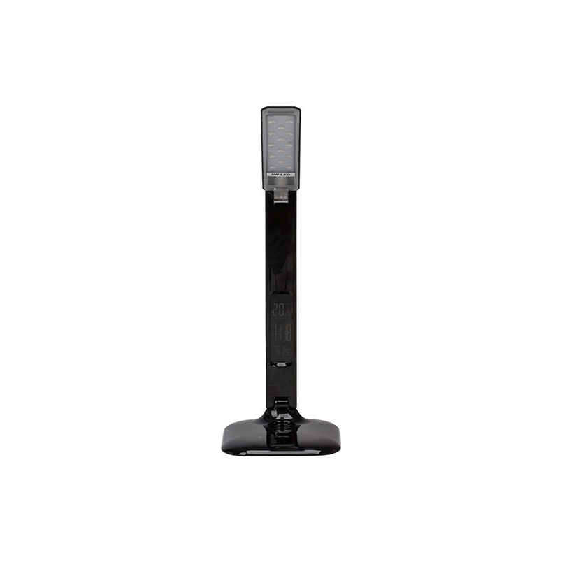 Lampa biurkowa LED Glenn z zegarem | Brilliant