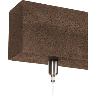 Lampa Betonowa Wisząca LoftLight Concrete Line | Brązowa