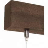 Lampa Betonowa Wisząca LoftLight Concrete Line | Brązowa