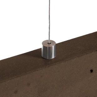 Lampa Betonowa Wisząca LoftLight Concrete Line | Brązowa