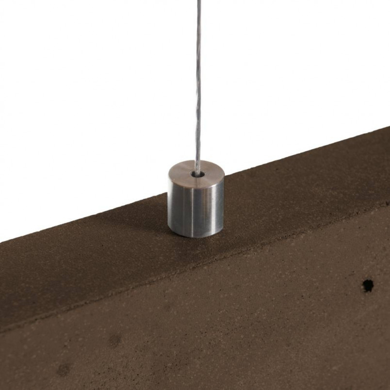 Lampa Betonowa Wisząca LoftLight Concrete Line | Brązowa
